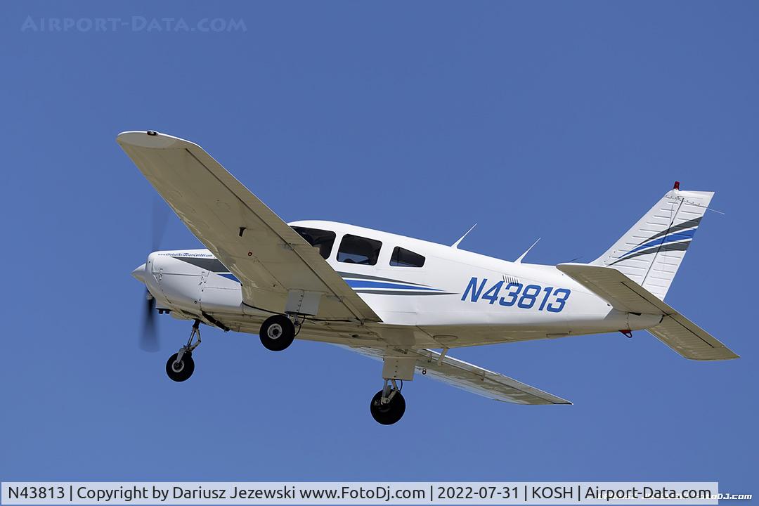 N43813, 1984 Piper PA-28-161 C/N 28-8516017, Piper PA-28-161 Warrior II  C/N 28-8516017 , N43813