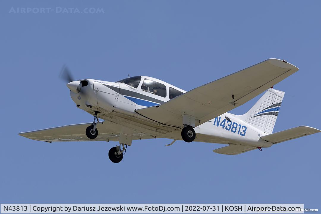 N43813, 1984 Piper PA-28-161 C/N 28-8516017, Piper PA-28-161 Warrior II  C/N 28-8516017 , N43813