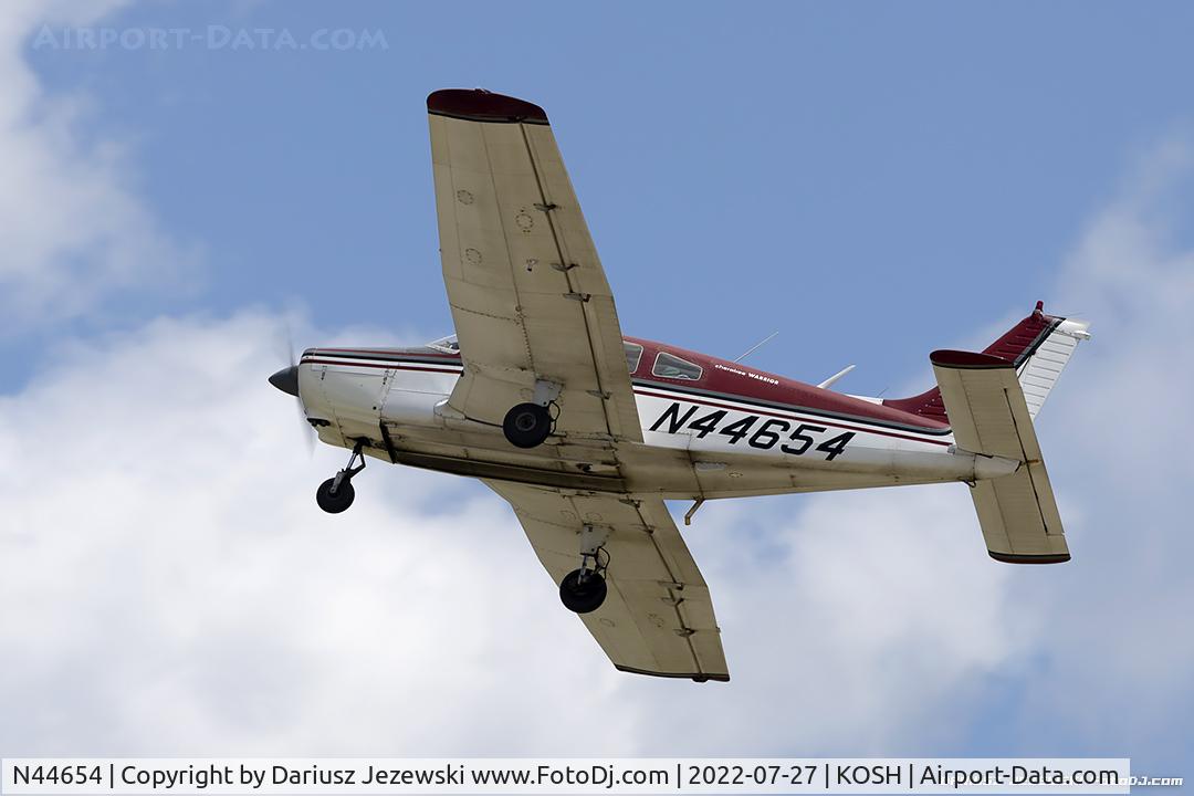 N44654, 1974 Piper PA-28-151 C/N 28-7415696, Piper PA-28-151 Cherokee Warrior  C/N 28-7415696, N44654