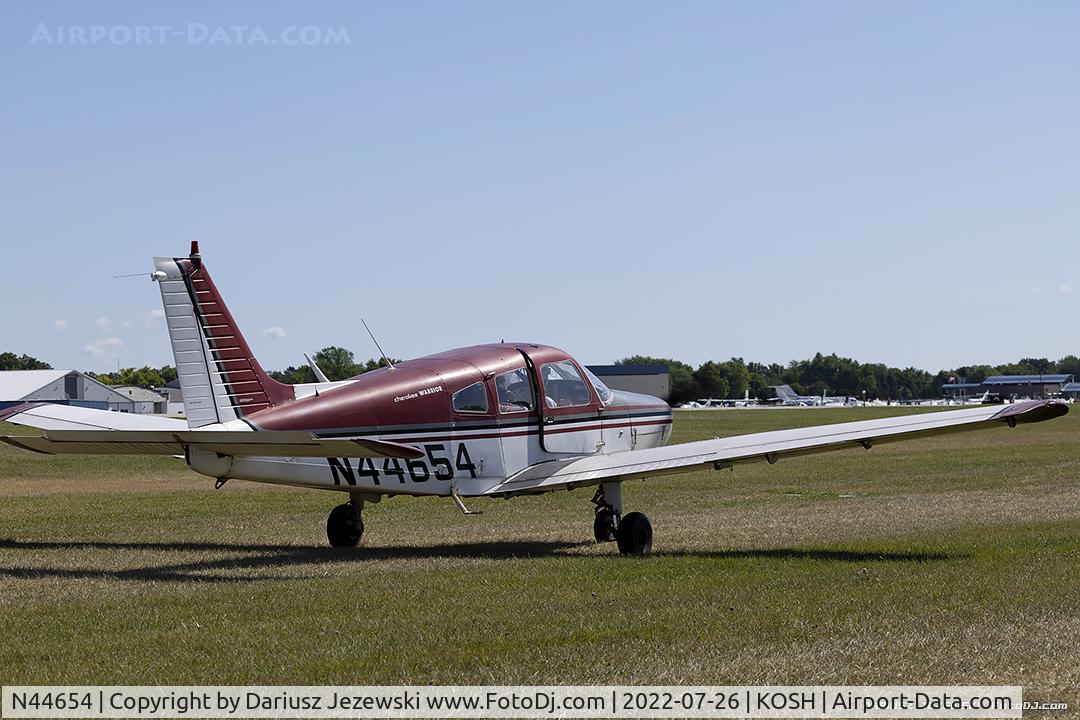 N44654, 1974 Piper PA-28-151 C/N 28-7415696, Piper PA-28-151 Cherokee Warrior  C/N 28-7415696, N44654