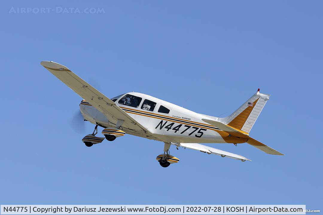 N44775, 1974 Piper PA-28-151 C/N 28-7515030, Piper PA-28-151 Cherokee Warrior  C/N 28-7515030, N44775