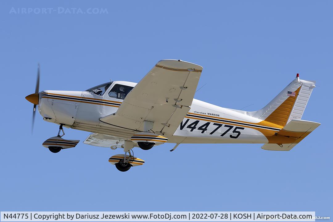 N44775, 1974 Piper PA-28-151 C/N 28-7515030, Piper PA-28-151 Cherokee Warrior  C/N 28-7515030, N44775