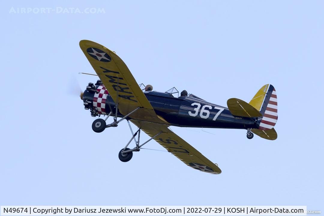 N49674, 1941 Ryan Aeronautical ST3KR C/N 1396, Ryan Aeronautical ST3KR  C/N 1396, N49674