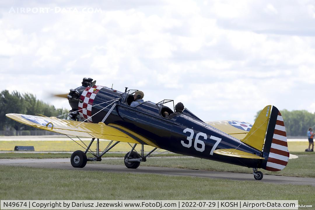 N49674, 1941 Ryan Aeronautical ST3KR C/N 1396, Ryan Aeronautical ST3KR  C/N 1396, N49674