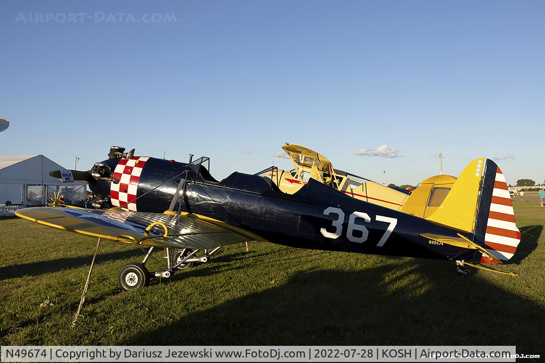 N49674, 1941 Ryan Aeronautical ST3KR C/N 1396, Ryan Aeronautical ST3KR  C/N 1396, N49674