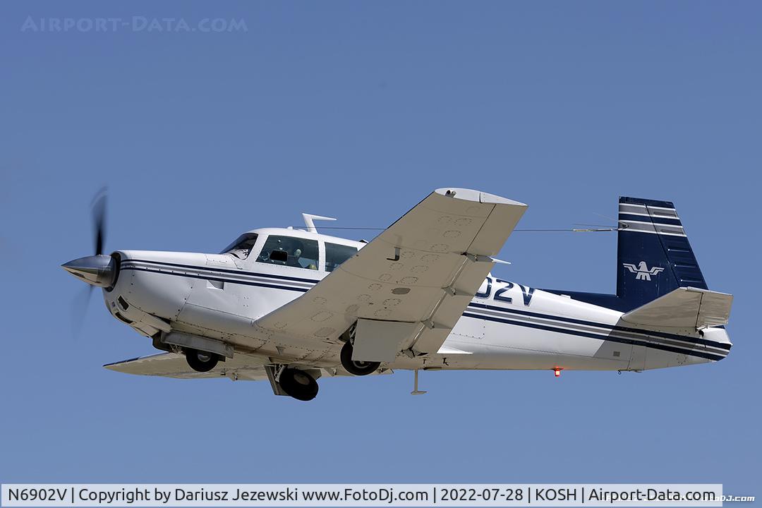 N6902V, 1975 Mooney M20F Executive C/N 22-1288, Mooney M20F Executive  C/N 22-1288, N6902V