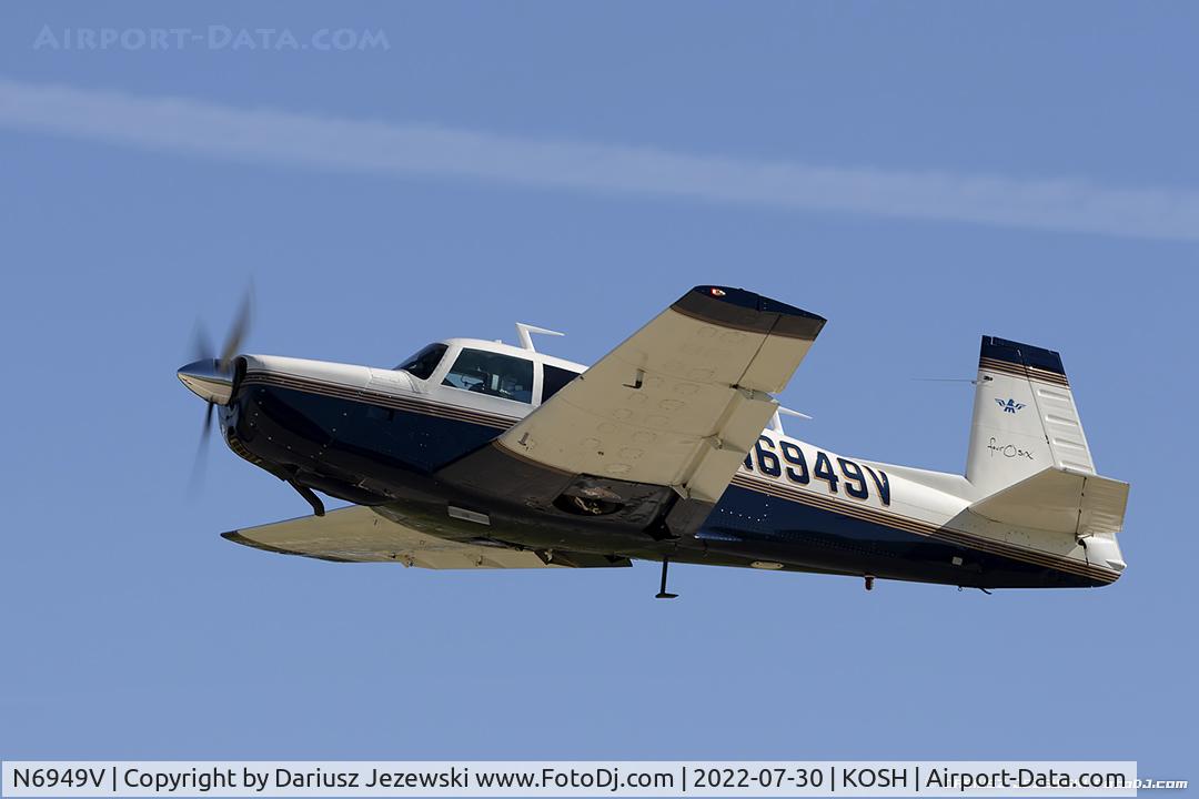 N6949V, 1975 Mooney M20F Executive C/N 22-1322, Mooney M20F Executive  C/N 22-1322, N6949V
