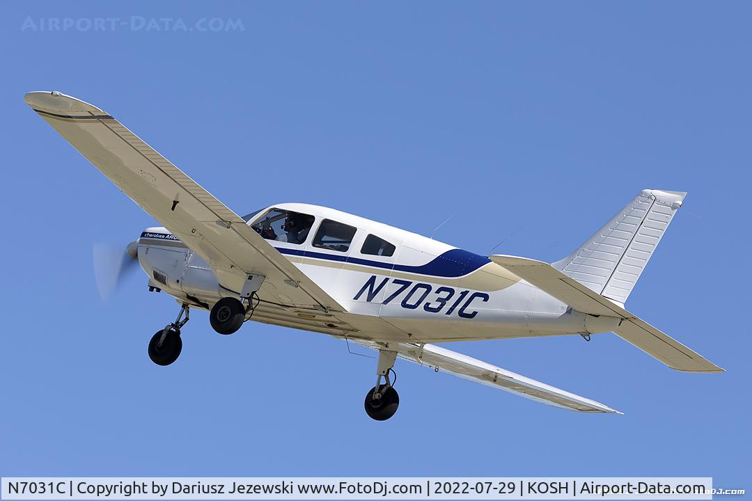 N7031C, 1975 Piper PA-28-181 C/N 28-7690051, Piper PA-28-181 Archer  C/N 28-7690051, N7031C