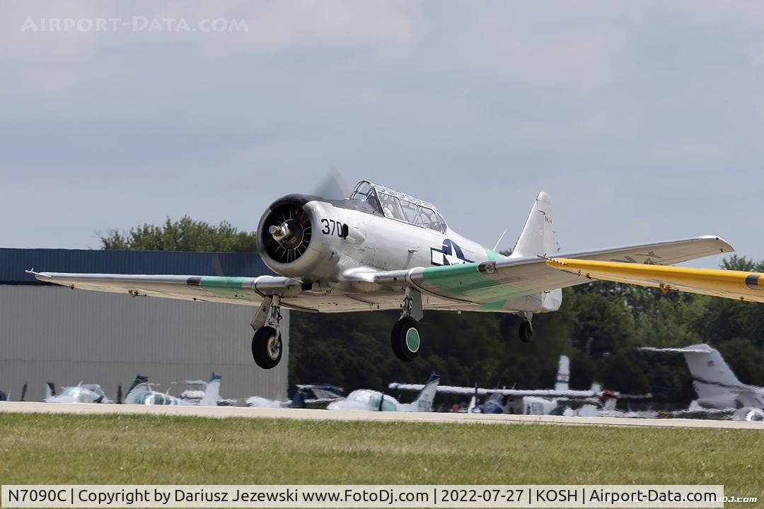 N7090C, North American SNJ-4 Texan C/N 88-13370, North American SNJ-4 Texan  C/N 88-13370, N7090C