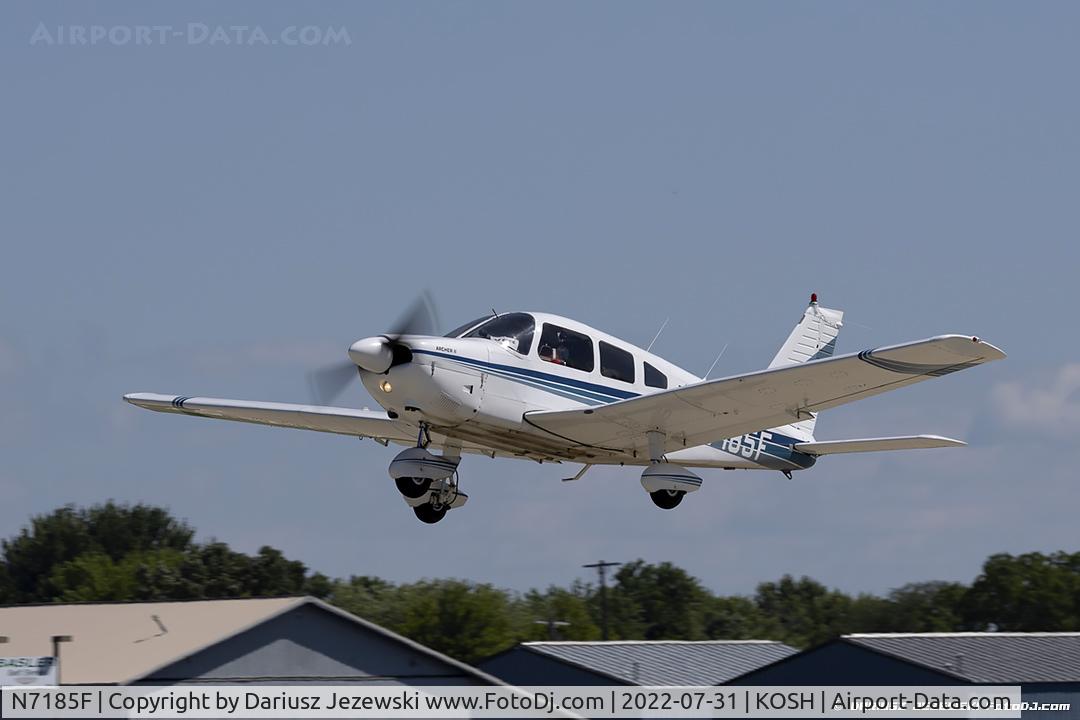 N7185F, 1976 Piper PA-28-181 Archer C/N 28-7790186, Piper PA-28-181 Archer  C/N 28-7790186, N7185F