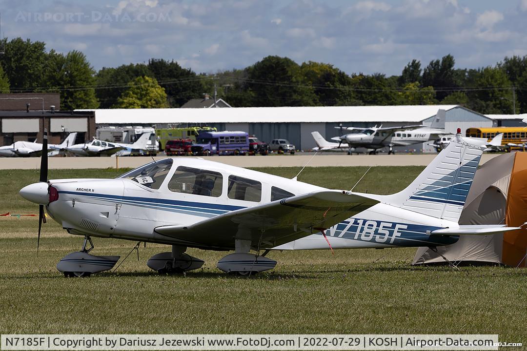 N7185F, 1976 Piper PA-28-181 Archer C/N 28-7790186, Piper PA-28-181 Archer  C/N 28-7790186, N7185F