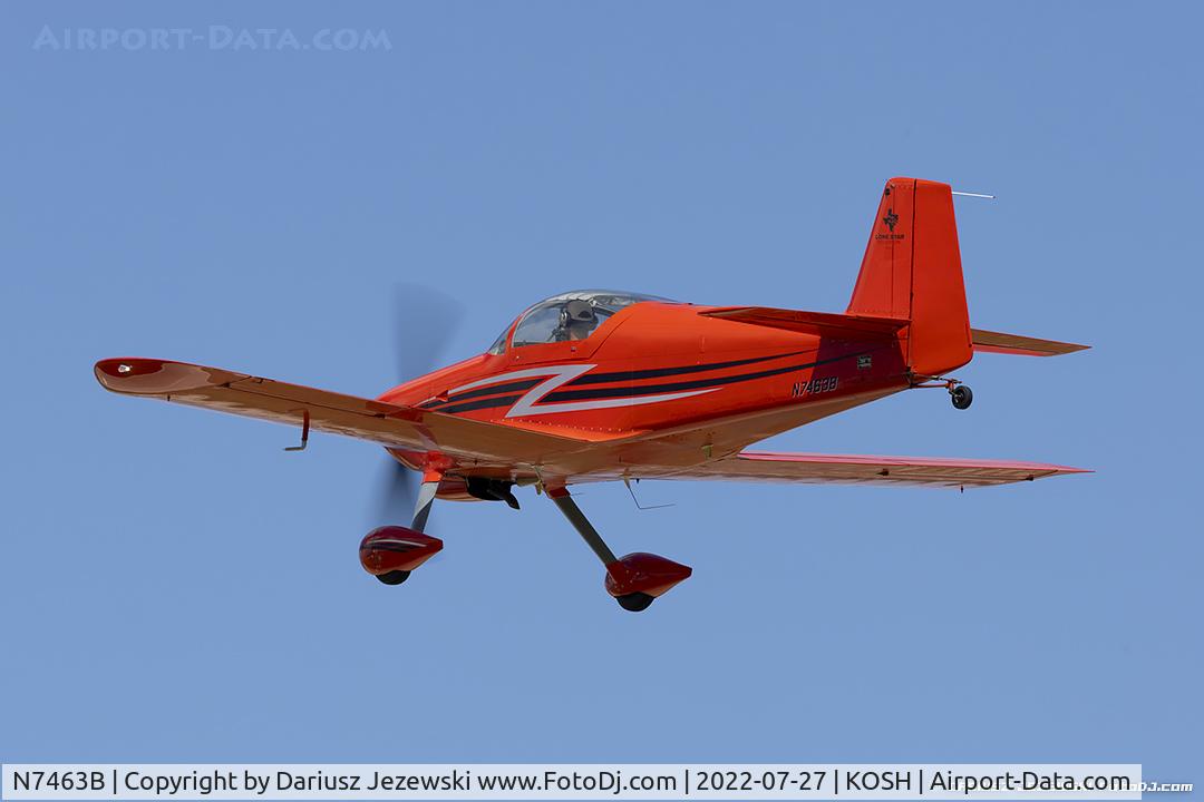 N7463B, 2001 Vans RV-6 C/N 60227, Vans RV-6  C/N 60227, N7463B