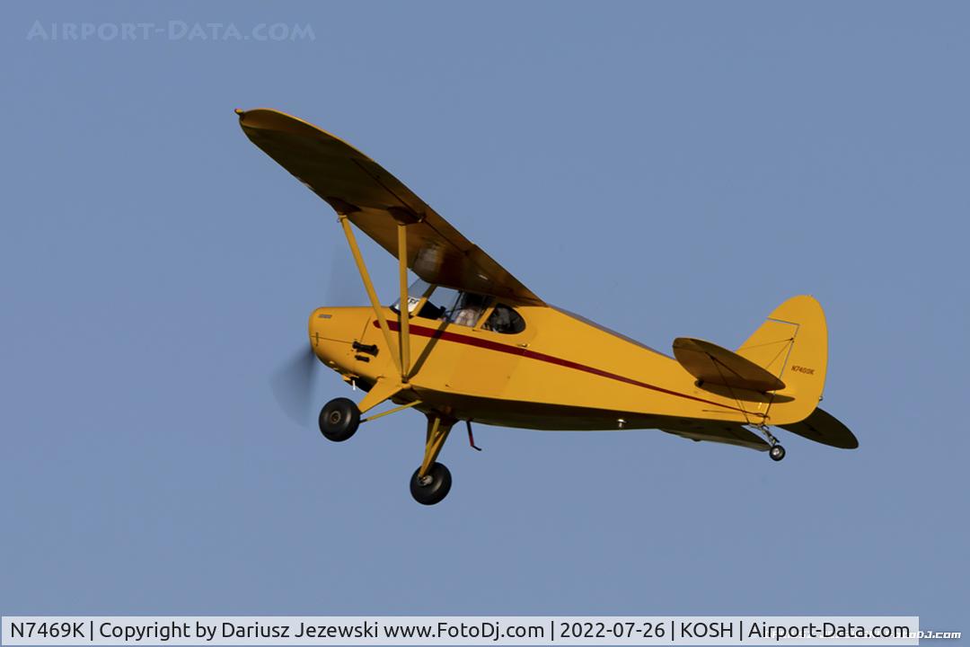N7469K, 1950 Piper PA-20 Pacer C/N 20-381, Piper PA-20 Pacer  C/N 20-381, N7469K