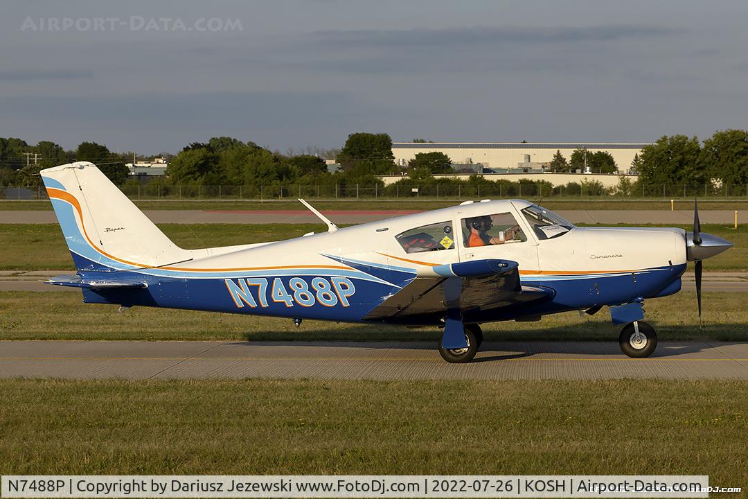 N7488P, 1961 Piper PA-24 C/N 24-2681, Piper PA-24 Comanche  C/N 24-2681, N7488P