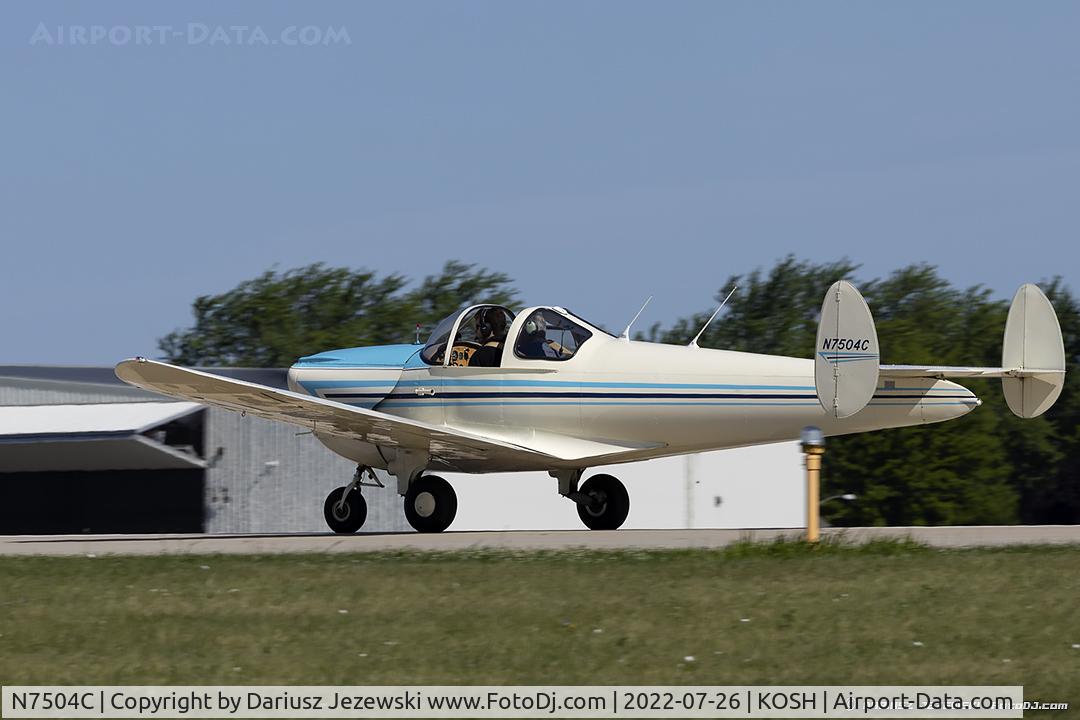 N7504C, 1957 Forney F-1 C/N 5614, Forney F-1  C/N 5614, N7504C