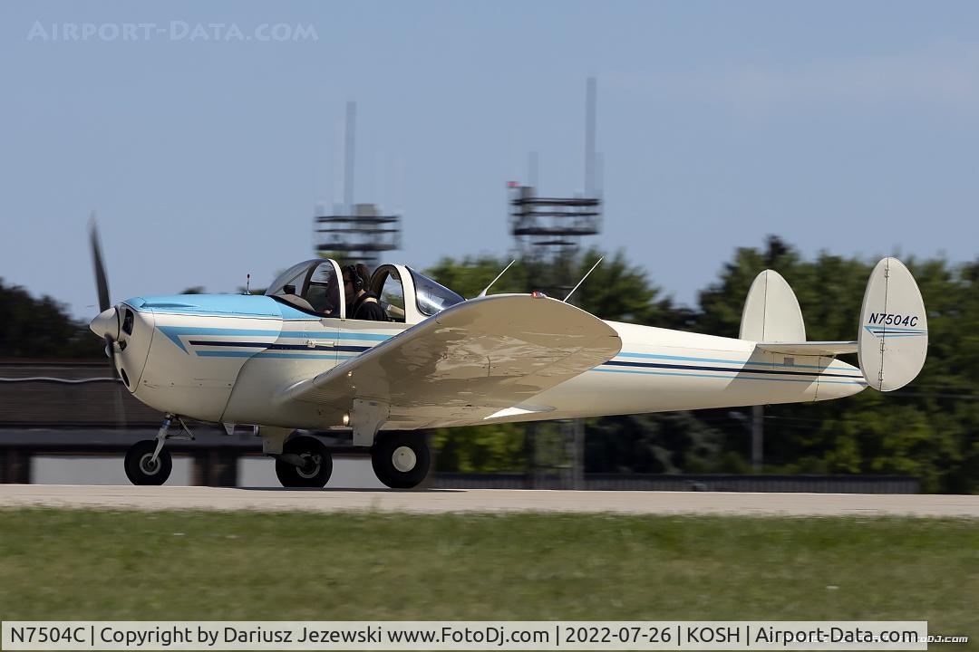 N7504C, 1957 Forney F-1 C/N 5614, Forney F-1  C/N 5614, N7504C
