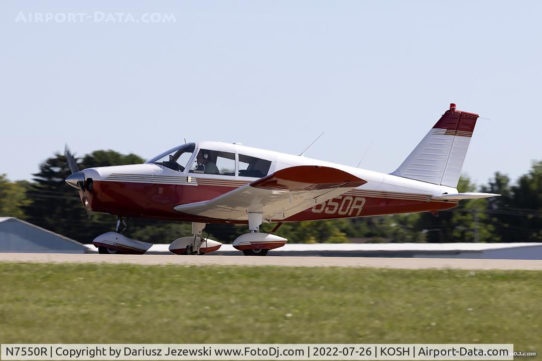 N7550R, 1966 Piper PA-28-140 C/N 28-22113, Piper PA-28-140 Cherokee Cruiser  C/N 28-22113, N7550R