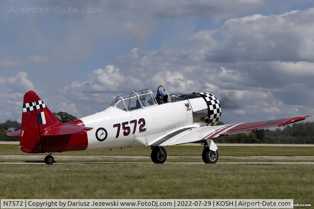 N7572, 1941 North American AT-6D Texan C/N 41-34018, North American AT-6D Texan  C/N 41-34018, N7572
