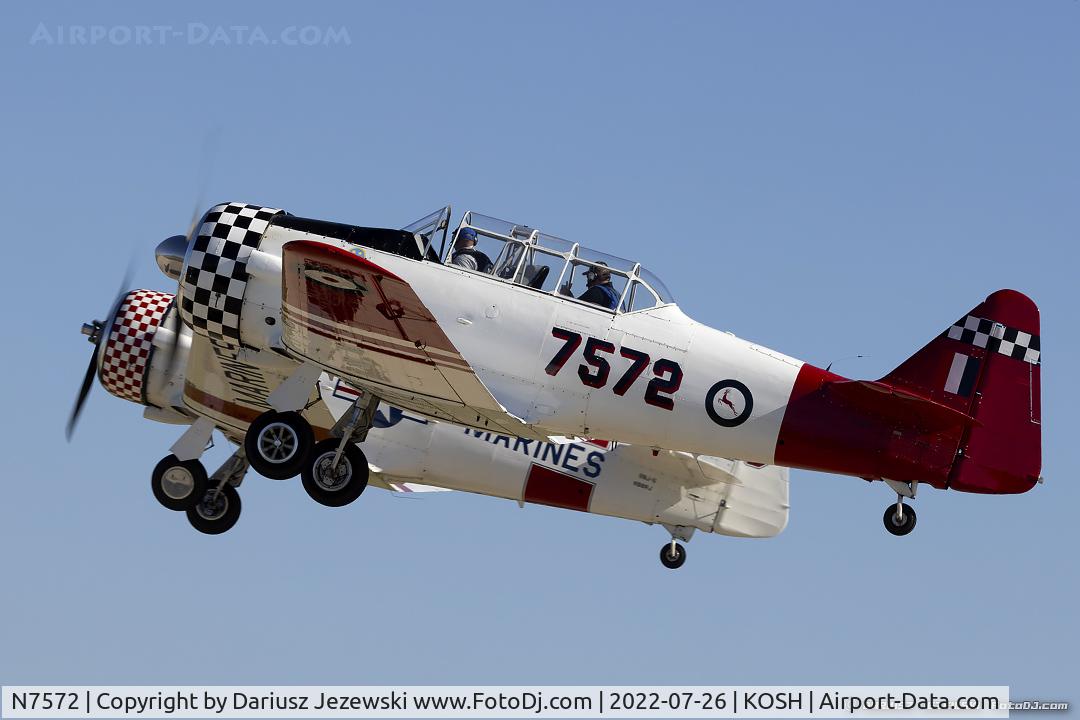N7572, 1941 North American AT-6D Texan C/N 41-34018, North American AT-6D Texan  C/N 41-34018, N7572