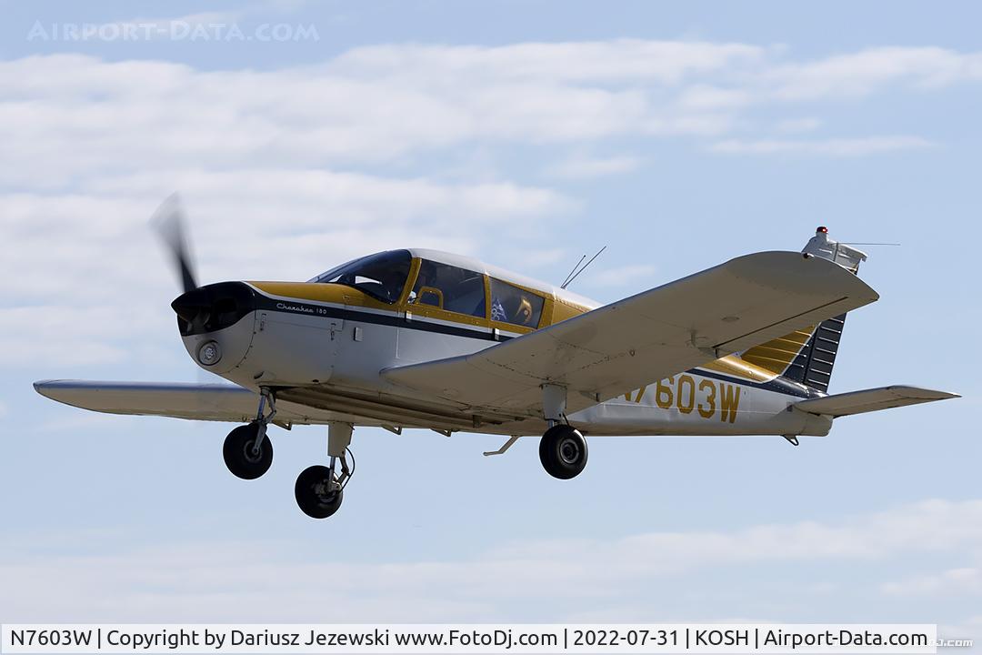 N7603W, 1964 Piper PA-28-180 C/N 28-1562, Piper PA-28-180 Cherokee  C/N 28-1562, N7603W