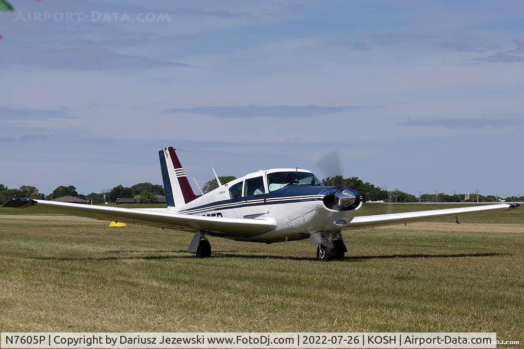 N7605P, 1968 Piper PA-24-250 Comanche C/N 24-2816, Piper PA-24-250 Comanche  C/N 24-2816, N7605P