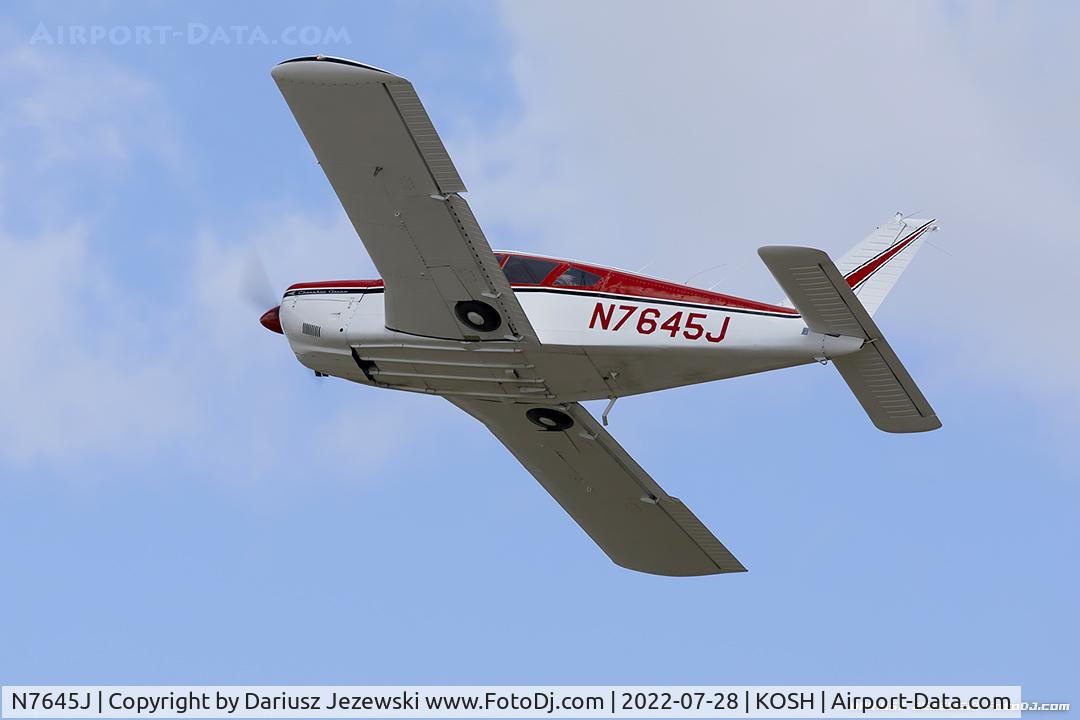 N7645J, 1969 Piper PA-28R-180 Cherokee Arrow C/N 28R-31045, Piper PA-28R-180 Cherokee Arrow  C/N 28R-31045, N7645J