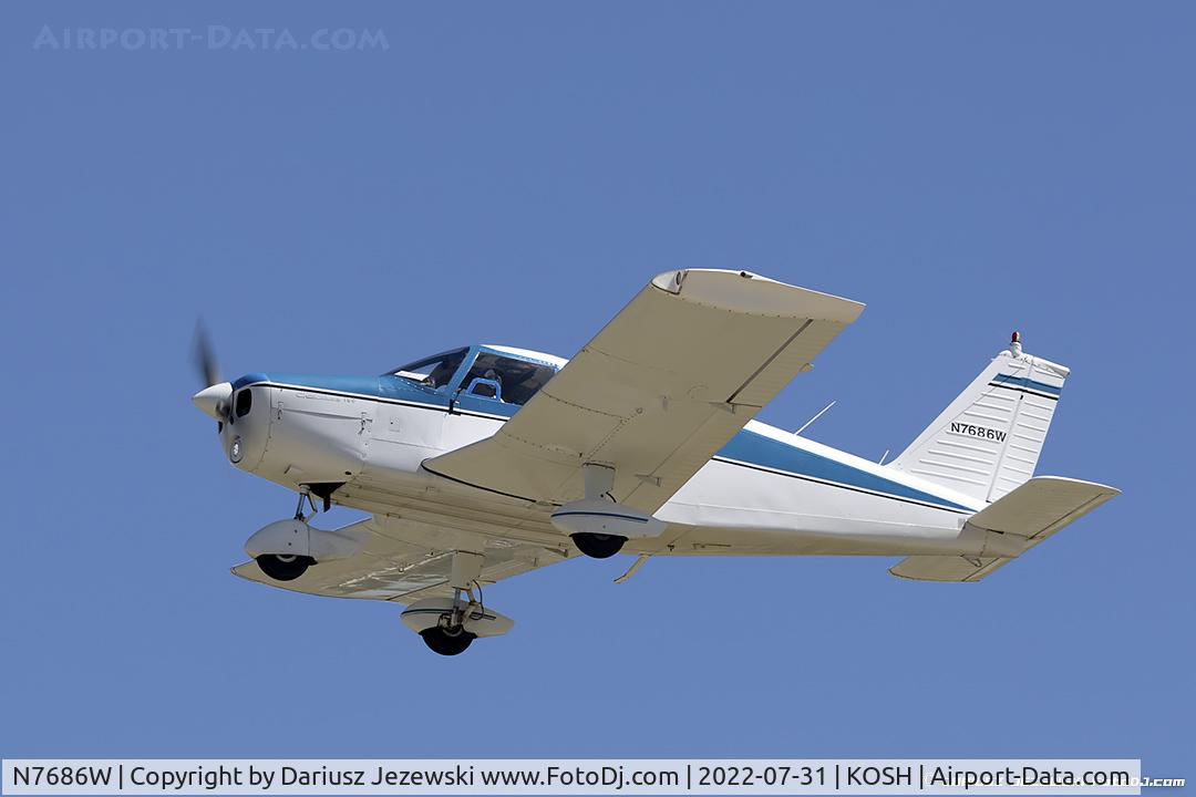 N7686W, 1964 Piper PA-28-180 C/N 28-1677, Piper PA-28-180 Cherokee  C/N 28-1677, N7686W