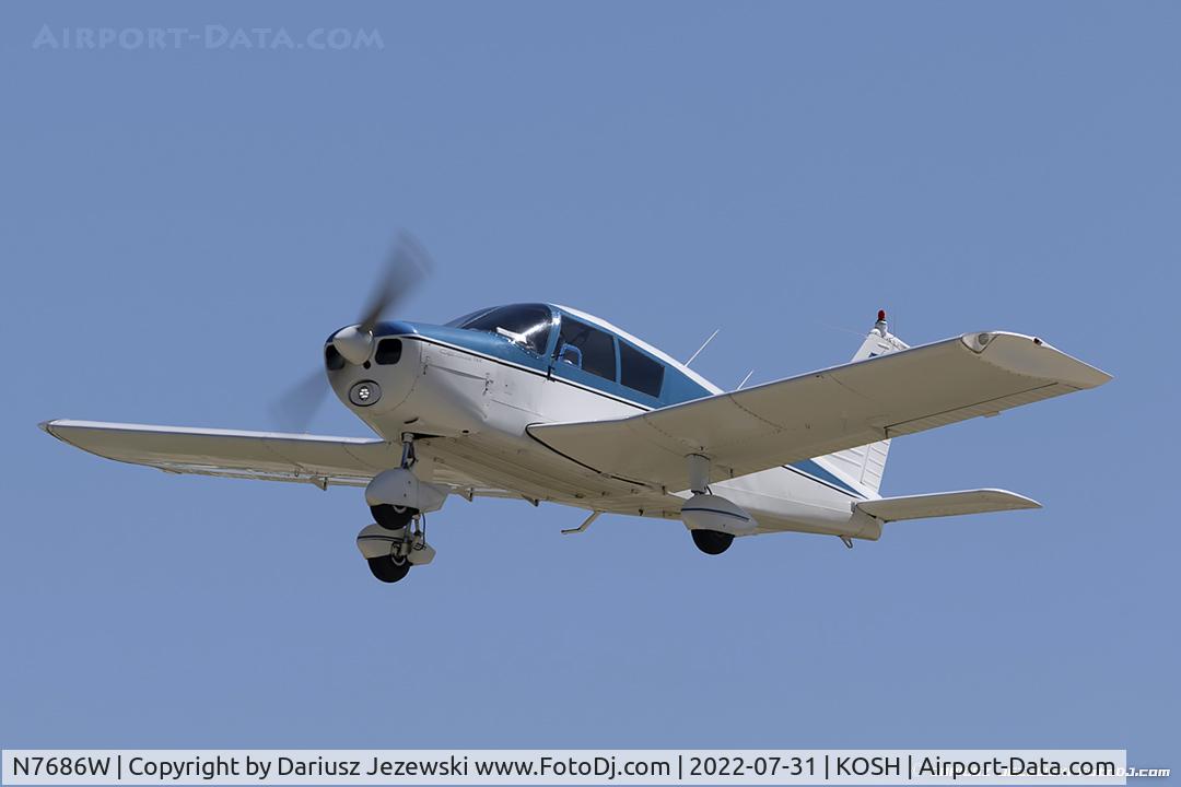 N7686W, 1964 Piper PA-28-180 C/N 28-1677, Piper PA-28-180 Cherokee  C/N 28-1677, N7686W