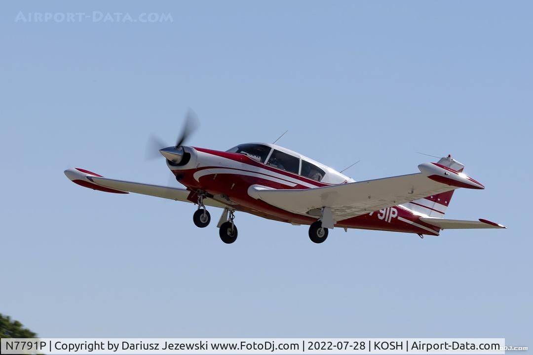 N7791P, 1962 Piper PA-24-180 Comanche C/N 24-3008, Piper PA-24-180 Comanche  C/N 24-3008, N7791P
