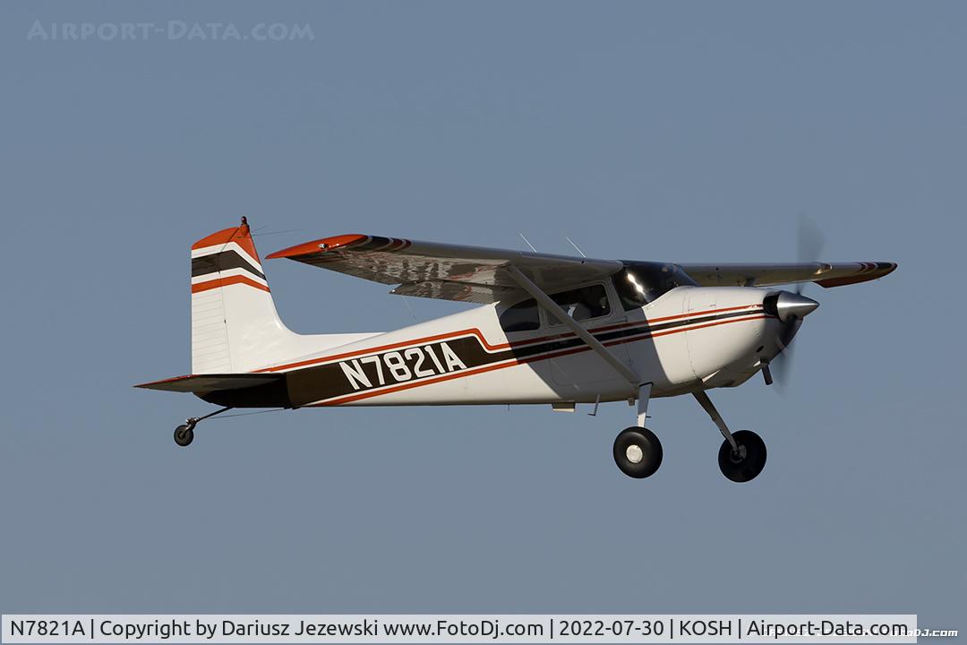 N7821A, 1956 Cessna 180A C/N 32718, Cessna 180A Skywagon  C/N 32718, N7821A