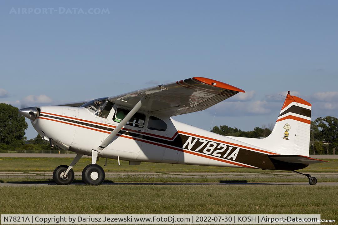 N7821A, 1956 Cessna 180A C/N 32718, Cessna 180A Skywagon  C/N 32718, N7821A