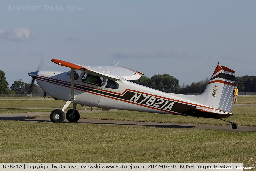 N7821A, 1956 Cessna 180A C/N 32718, Cessna 180A Skywagon  C/N 32718, N7821A