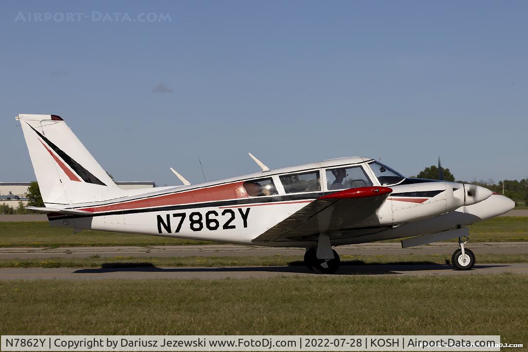N7862Y, 1965 Piper PA-30 Twin Comanche C/N 30-944, Piper PA-30 Twin Comanche  C/N 30-944, N7862Y