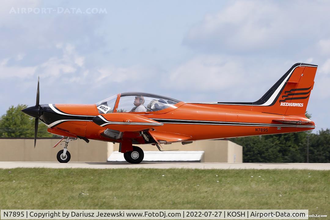 N7895, 1968 SIAI-Marchetti F-260 C/N 123, Siai-Marchetti F-260  C/N 123, N7895