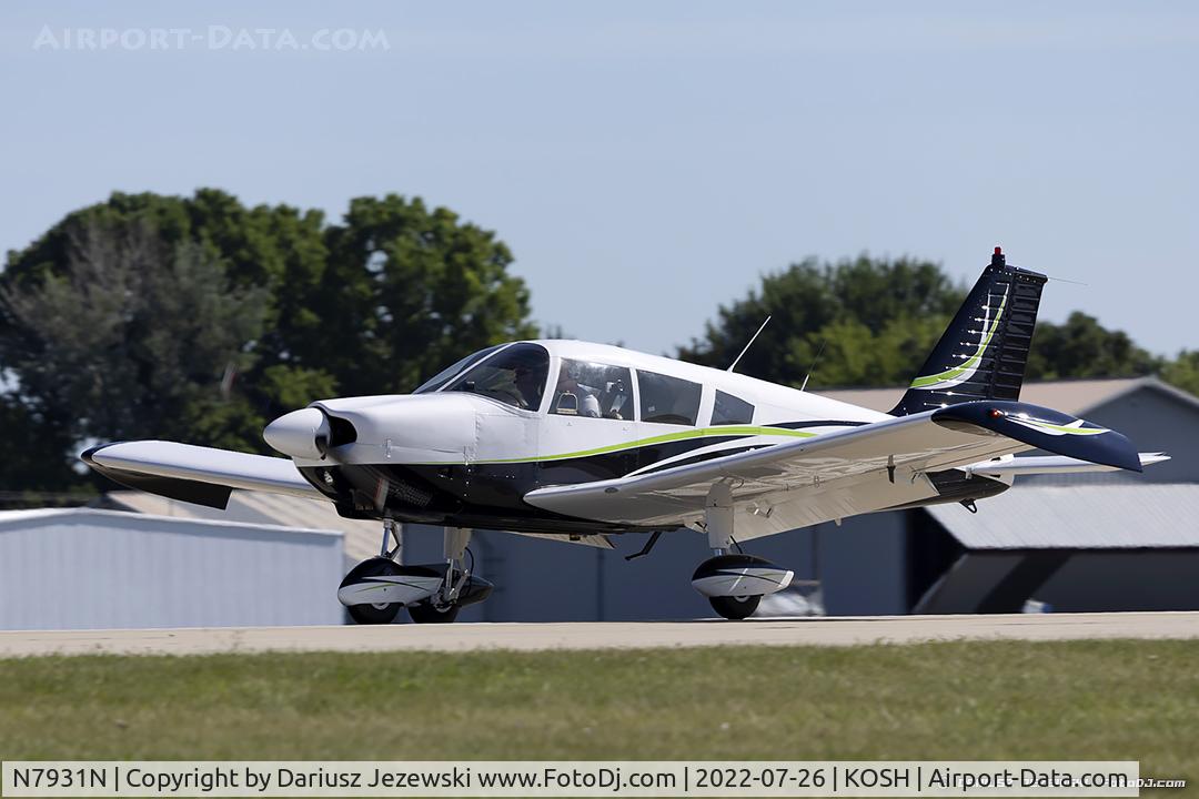 N7931N, 1969 Piper PA-28-180 C/N 28-5342, Piper PA-28-180 Cherokee  C/N 28-5342, N7931N