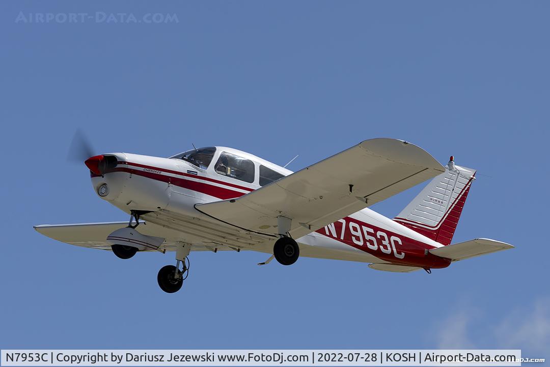 N7953C, 1975 Piper PA-28-140 Cherokee Cruiser C/N 28-7625090, Piper PA-28-140 Cherokee Cruiser  C/N 28-7625090, N7953C