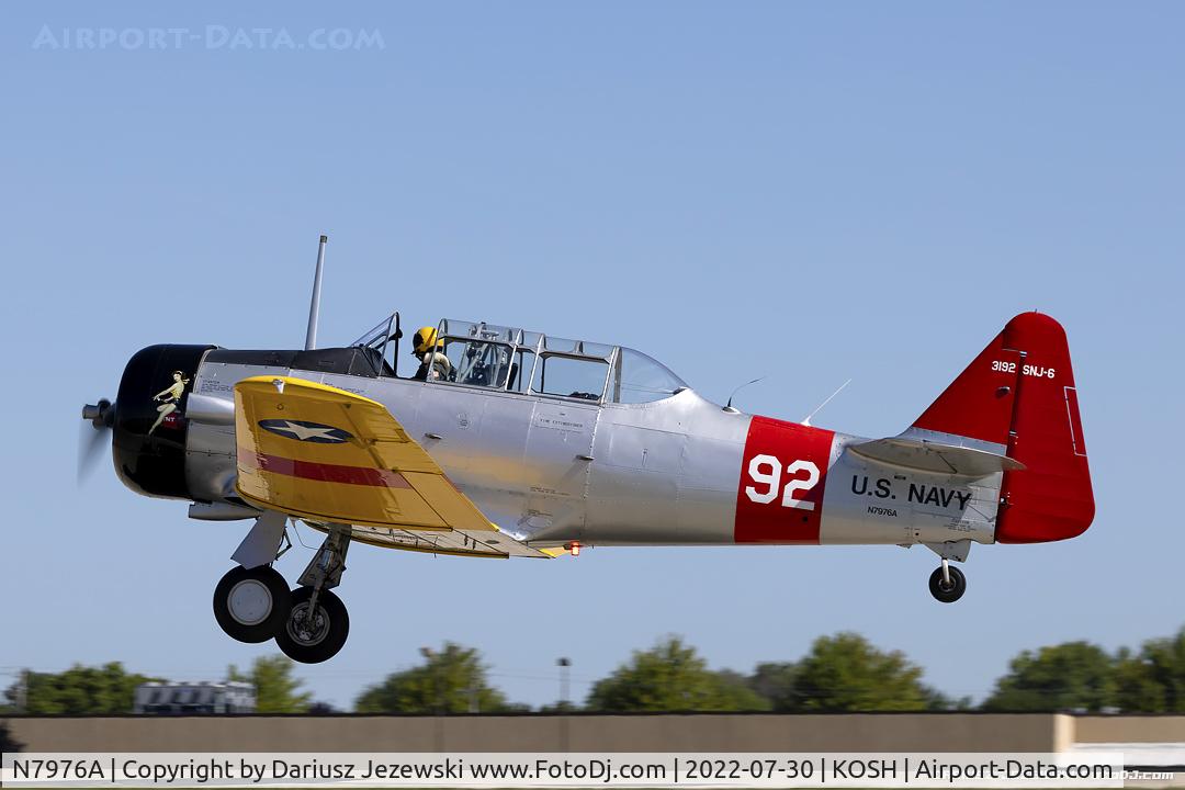 N7976A, 1959 North American AT-6F Texan C/N 121-43192, North American AT-6F Texan  C/N 121-43192, N7976A