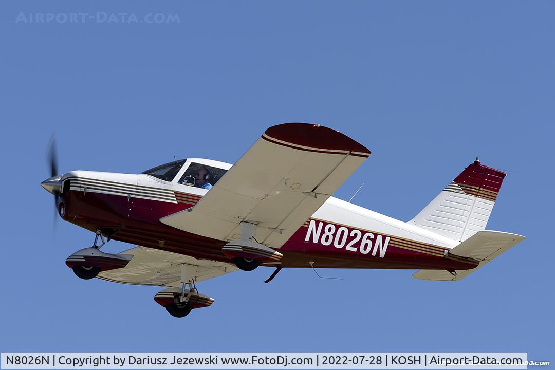 N8026N, 1968 Piper PA-28-140 C/N 28-25270, Piper PA-28-140 Cherokee Cruiser  C/N 28-25270, N8026N
