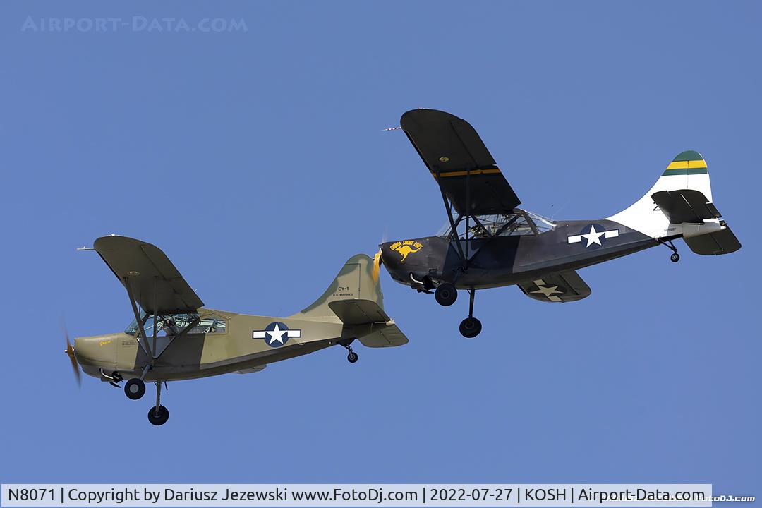 N8071, 1945 Stinson L-5E Sentinel C/N 44-18071, Stinson L-5E Sentinel 