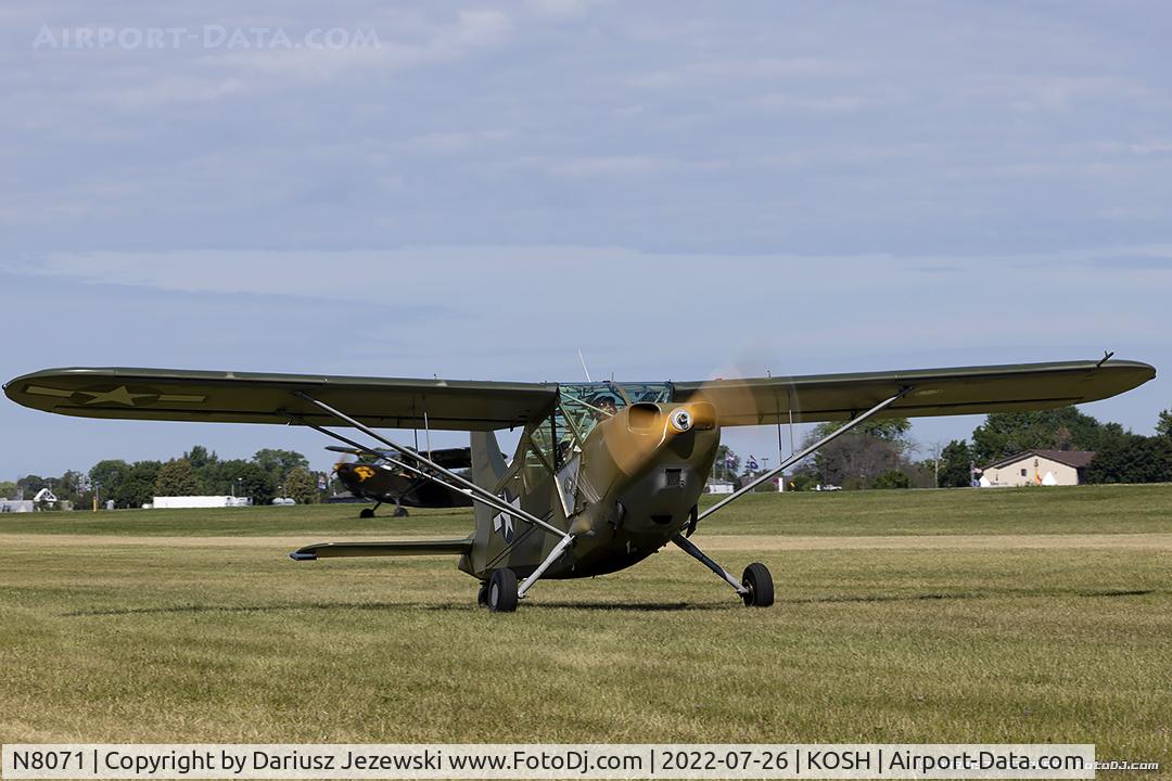N8071, 1945 Stinson L-5E Sentinel C/N 44-18071, Stinson L-5E Sentinel 