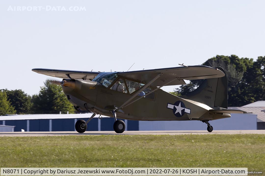 N8071, 1945 Stinson L-5E Sentinel C/N 44-18071, Stinson L-5E Sentinel 
