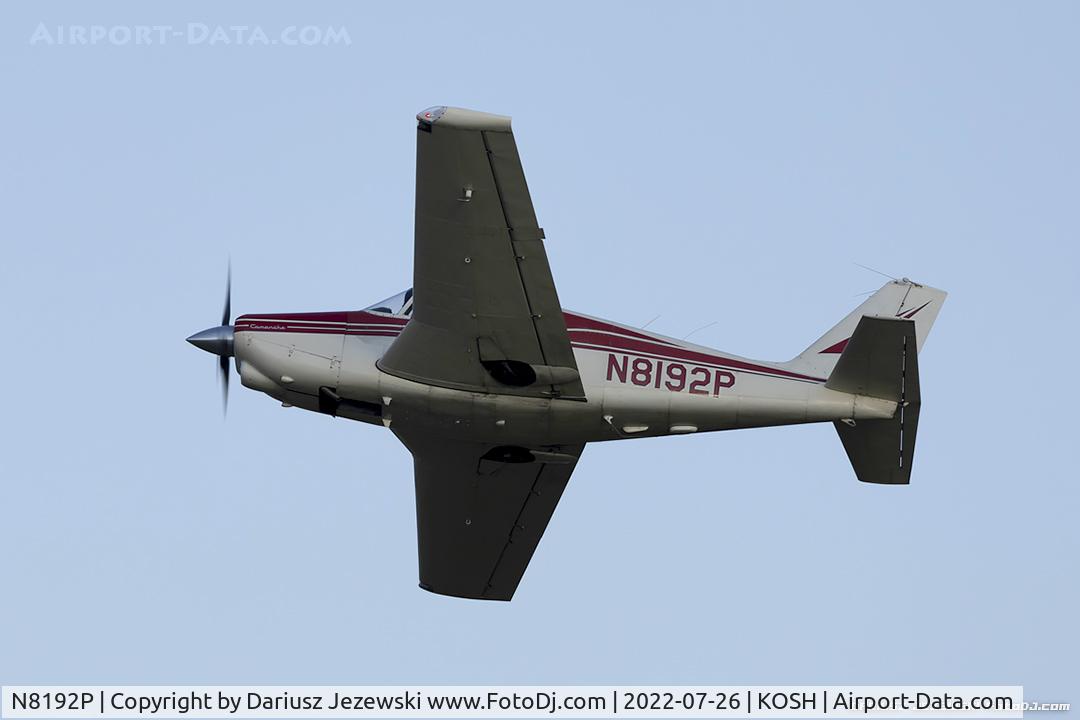 N8192P, 1964 Piper PA-24-180 Comanche C/N 24-3448, Piper PA-24-180 Comanche  C/N 24-3448, N8192P