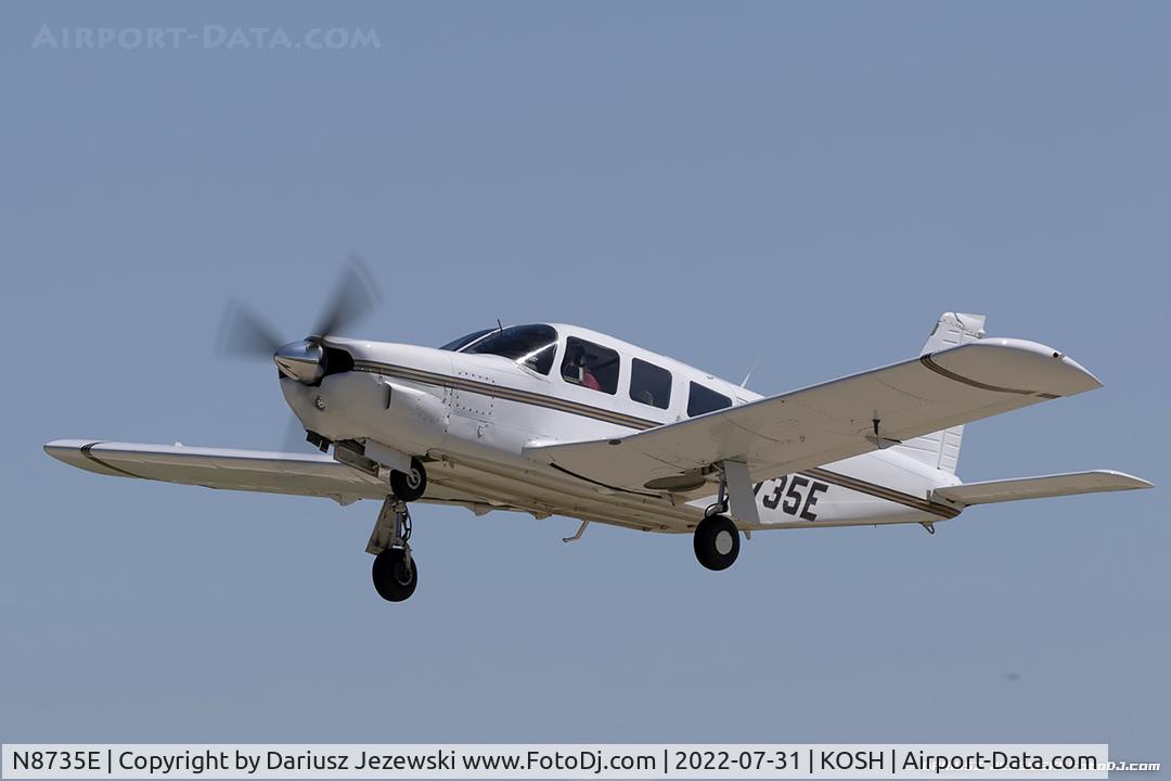 N8735E, 1976 Piper PA-32R-300 Cherokee Lance C/N 32R7680169, Piper PA-32R-300 Cherokee Lance  C/N 32R7680169, N8735E