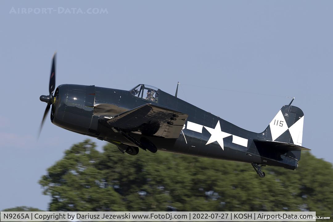 N9265A, Grumman F6F-5 Hellcat C/N A-9790, Grumman F6F-5 Hellcat  C/N 78645, N9265A