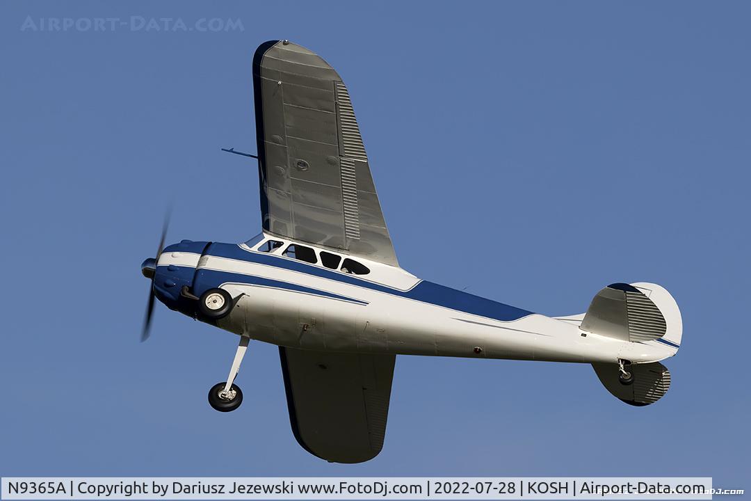 N9365A, 1949 Cessna 190 C/N 7444, Cessna 190  C/N 7444, N9365A