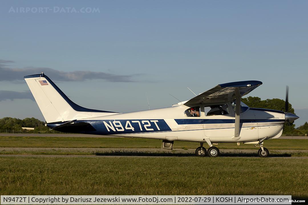 N9472T, 1960 Cessna 210 C/N 57272, Cessna 210 Centurion  C/N 57272, N9472T