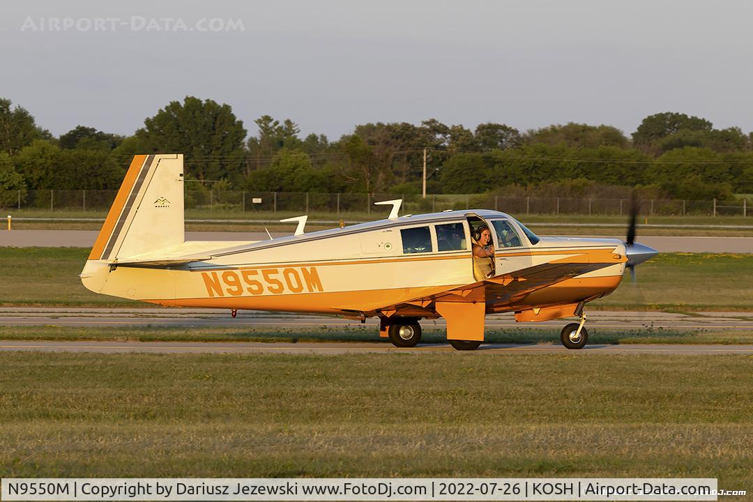 N9550M, 1966 Mooney M20F Executive C/N 670127, Mooney M20F Executive  C/N 670127, N9550M