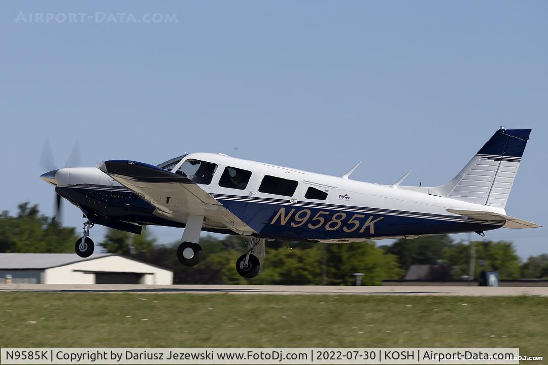 N9585K, 1976 Piper PA-32R-300 Cherokee Lance C/N 32R-7680230, Piper PA-32R-300 Cherokee Lance  C/N 32R-7680230, N9585K