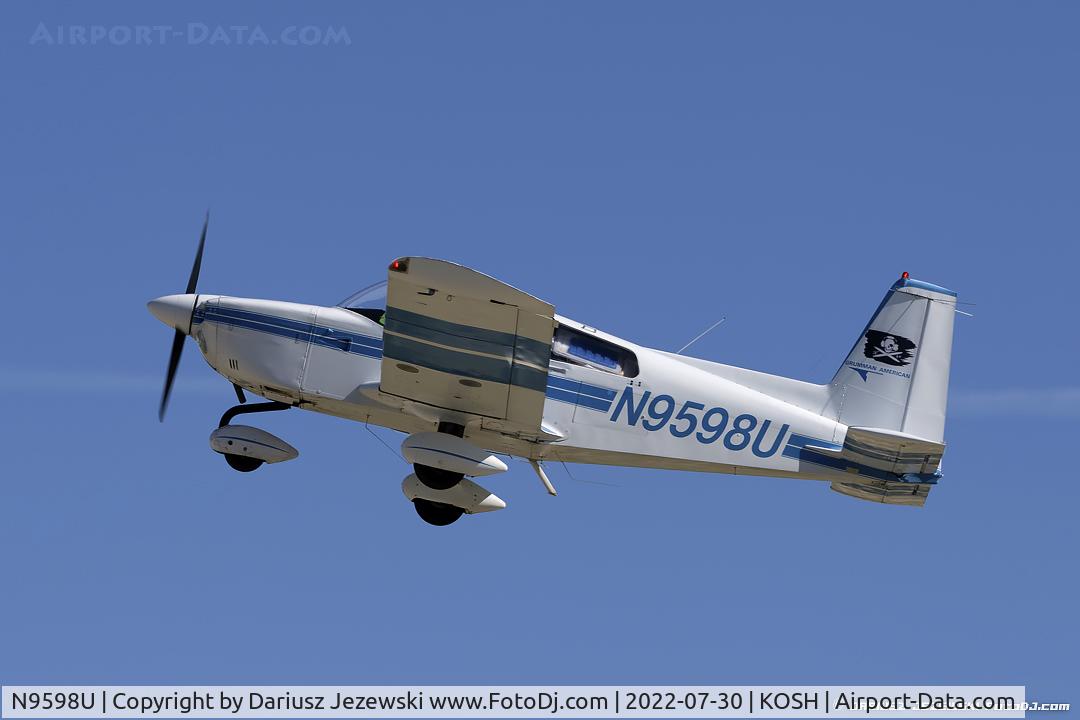 N9598U, 1976 Grumman American AA-5A Cheetah C/N AA5A-0098, Grumman American AA-5A Cheetah  C/N AA5A-0098, N9598U