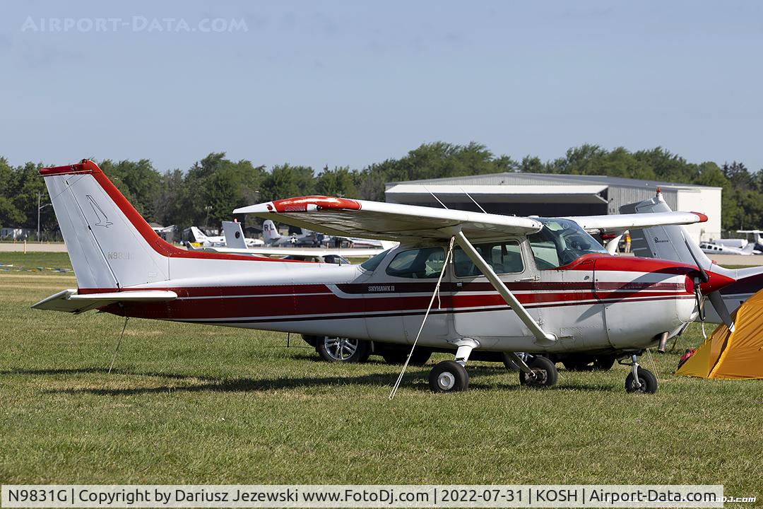 N9831G, 1979 Cessna 172N C/N 17273637, Cessna 172N Skyhawk  C/N 17273637, N9831G